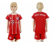 Bayern Munchen Blank Home Kid Soccer Club Jersey