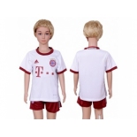 Bayern Munchen Blank SEC Away Kid Soccer Club Jersey