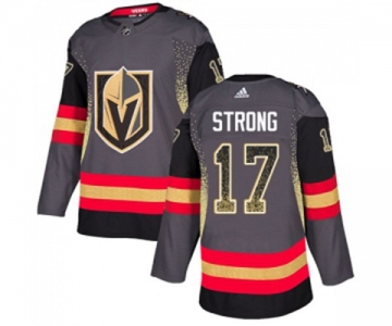 Adidas Vegas Golden Knights #17 Vegas Strong Authentic Black Drift Fashion NHL Jersey