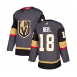 Adidas Vegas Golden Knights #18 James Neal Authentic Gray Home NHL Jersey