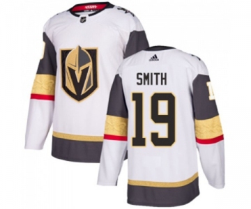 Adidas Vegas Golden Knights #19 Reilly Smith Authentic White Away NHL Jersey