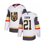 Adidas Vegas Golden Knights #21 Cody Eakin Authentic White Away NHL Jersey