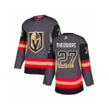 Adidas Vegas Golden Knights #27 Shea Theodore Authentic Black Drift Fashion NHL Jersey