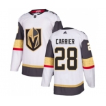 Adidas Vegas Golden Knights #28 William Carrier Authentic White Away NHL Jersey