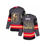 Adidas Vegas Golden Knights #38 Tomas Hyka Authentic Black Drift Fashion NHL Jersey