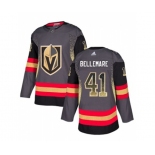 Adidas Vegas Golden Knights #41 Pierre-Edouard Bellemare Authentic Black Drift Fashion NHL Jersey