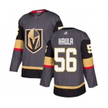 Adidas Vegas Golden Knights #56 Erik Haula Authentic Gray Home NHL Jersey