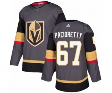 Adidas Vegas Golden Knights #67 Max Pacioretty Authentic Gray Home NHL Jersey