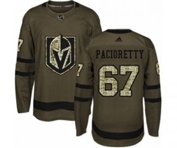 Adidas Vegas Golden Knights #67 Max Pacioretty Authentic Green Salute to Service NHL Jersey