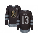 Men Adidas Vegas Golden Knights #13 Brendan Leipsic Black 1917-2017 100th Anniversary Stitched NHL Jersey