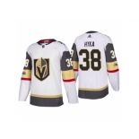 Men Adidas Vegas Golden Knights #38 Tomas Hyka Authentic White Home NHL Jersey