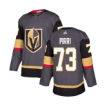 Men Adidas Vegas Golden Knights #73 Brandon Pirri Authentic Gray Home NHL Jersey