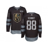 Men Adidas Vegas Golden Knights #88 Nate Schmidt Black 1917-2017 100th Anniversary Stitched NHL Jersey