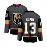 Men Vegas Golden Knights #13 Brendan Leipsic Authentic Black Home Fanatics Branded Breakaway NHL Jersey