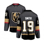 Men Vegas Golden Knights #19 Reilly Smith Authentic Black Home Fanatics Branded Breakaway NHL Jersey