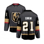 Men Vegas Golden Knights #21 Cody Eakin Authentic Black Home Fanatics Branded Breakaway NHL Jersey