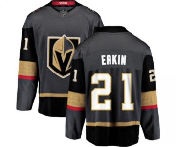 Men Vegas Golden Knights #21 Cody Eakin Authentic Black Home Fanatics Branded Breakaway NHL Jersey