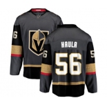 Men Vegas Golden Knights #56 Erik Haula Authentic Black Home Fanatics Branded Breakaway NHL Jersey