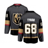 Men Vegas Golden Knights #68 T.J. Tynan Authentic Black Home Fanatics Branded Breakaway NHL Jersey