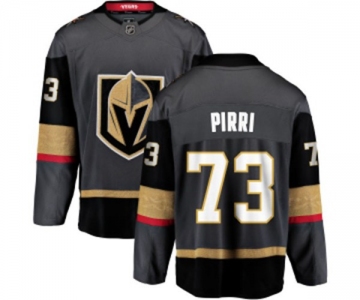 Men Vegas Golden Knights #73 Brandon Pirri Authentic Black Home Fanatics Branded Breakaway NHL Jersey