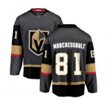 Men Vegas Golden Knights #81 Jonathan Marchessault Authentic Black Home Fanatics Branded Breakaway NHL Jersey