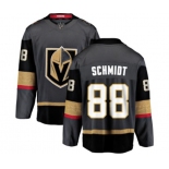 Men Vegas Golden Knights #88 Nate Schmidt Authentic Black Home Fanatics Branded Breakaway NHL Jersey