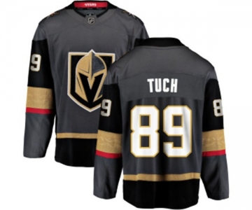 Men Vegas Golden Knights #89 Alex Tuch Authentic Black Home Fanatics Branded Breakaway NHL Jersey