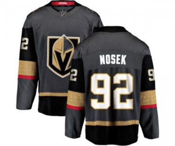 Men Vegas Golden Knights #92 Tomas Nosek Authentic Black Home Fanatics Branded Breakaway NHL Jersey