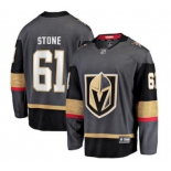 Men's Adidas Vegas Golden Knights #61 stone Authentic Gray Home NHL Jersey