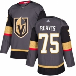 Men's Adidas Vegas Golden Knights #75 Ryan Reaves Authentic Gray Home NHL Jersey