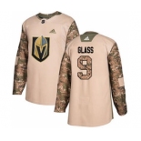 Men's Golden Knights #9 Cody Glass Camo Authentic 2017 Veterans Day Stitched Hockey Jersey