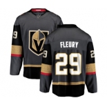 Men's Vegas Golden Knights #29 Marc-Andre Fleury Authentic Black Home Fanatics Branded Breakaway NHL Jersey