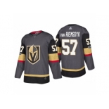 Men's Vegas Golden Knights #57 Trevor Van Riemsdyk Steel Grey 2017-2018 Season Jersey