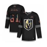 Men's Vegas Golden Knights #61 Mark Stone Black USA Flag Limited Hockey Jersey