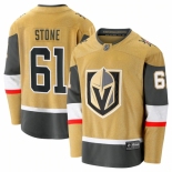 Men's Vegas Golden Knights #61 Mark Stone Fanatics Branded Gold 2020-21 Alternate Premier Breakaway Player Jersey