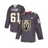 Men's Vegas Golden Knights #61 Mark Stone Grey Latino Heritage Night Stitched Hockey Jersey