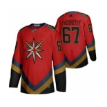 Men's Vegas Golden Knights #67 Max Pacioretty 2021 Red Reverse Retro Stitched Hockey Jersey