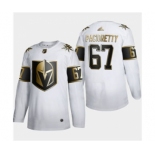 Men's Vegas Golden Knights #67 Max Pacioretty White Golden Edition Limited Stitched Hockey Jersey