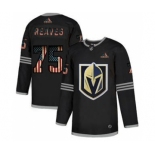 Men's Vegas Golden Knights #75 Ryan Reaves Black USA Flag Limited Hockey Jersey