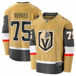 Men's Vegas Golden Knights #75 Ryan Reaves Fanatics Branded Gold 2020-21 Alternate Premier Breakaway Player Jersey