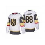 Men's Vegas Golden Knights #88 Nate Schmidt White 2017-2018 Season Jersey