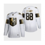 Men's Vegas Golden Knights #88 Nate Schmidt White Golden Edition Limited Stitched Hockey Jersey