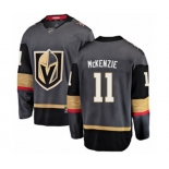 Vegas Golden Knights #11 Curtis McKenzie Authentic Black Home Fanatics Branded Breakaway NHL Jersey