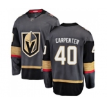 Vegas Golden Knights #40 Ryan Carpenter Authentic Black Home Fanatics Branded Breakaway NHL Jersey