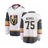 Vegas Golden Knights #75 Ryan Reaves Authentic White Away Fanatics Branded Breakaway NHL Jersey