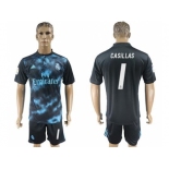 Real Madrid #1 Casillas Away Soccer Club Jersey