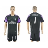 Real Madrid #1 Casillas Sec Away Soccer Club Jersey