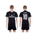 Real Madrid #10 James Away Soccer Club Jersey