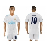 Real Madrid #10 James White Home Soccer Club Jersey 2