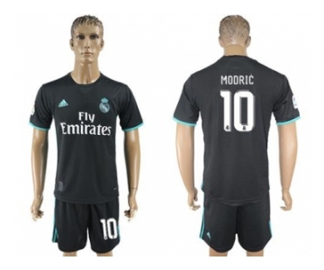 Real Madrid #10 Modric Away Soccer Club Jersey 1